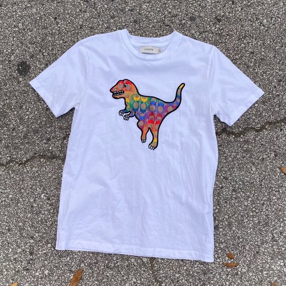 coach dinosaur t shirt